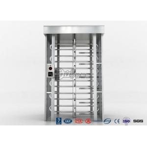 High Safety Pedestrian Turnstile Security Systems Semi-Auto Mechanism Housing