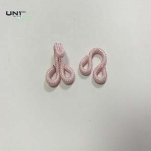 Underwear Garments Accessories Hook And Eye Nylon Covered Hook Customized Size