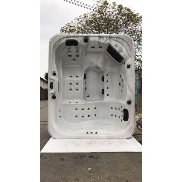 Freestanding Outdoor Whirlpool Tub 1600L Volume With Gecko Control System