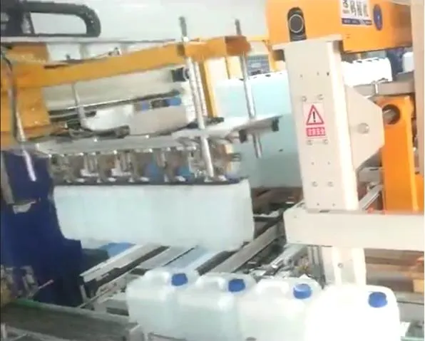 Fully Automatic Robotic Single Column Palletizer for Boxes Unloading