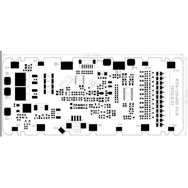 18650 12S2P PPortable Power Station 4000 10C PCM 44.4V 500 Times Cycle