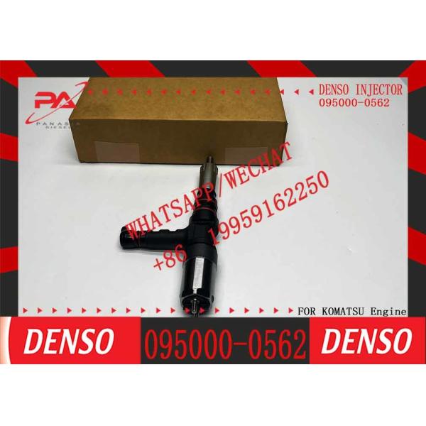 common rail injector 6218-11-3101 6218-11-3100 095000-0560 095000-0562 diesel fuel injector for Komatsu PC600-8