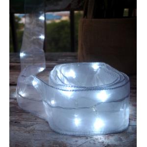 Quality Battery Operated Organza Ribbon LED Lights for sale