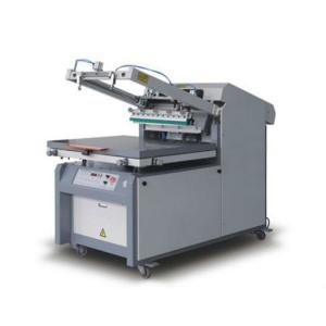 Microcomputer Control Flat Bed Screen Printing Machine , Screen Printing Press