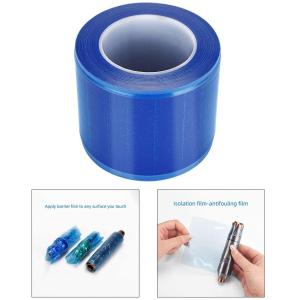 Polythene Blue Protective Barrier Film Self Adhesive 1200 Sheets Medical Barrier