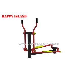 Galvanized Steel 3.0mm Thickness Outdoor Gym Equipment For Amusement Park