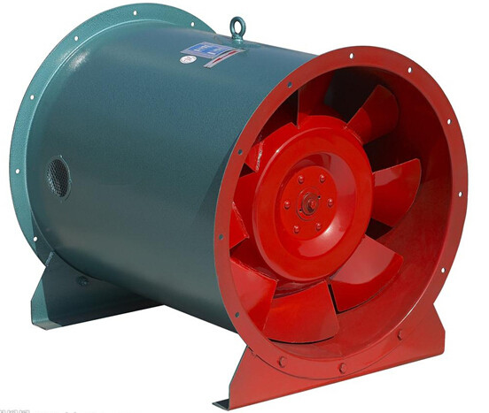 Portable Smoke Exhaust Axial Fan with Mounting Feet and Voltage 380Volts or