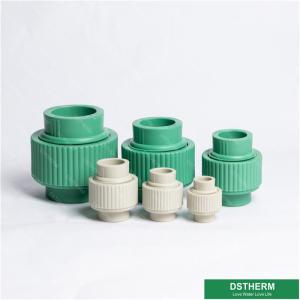 PPR Plastic Union , Plastic Pipe Fittings For Industrial Liquids Transportation