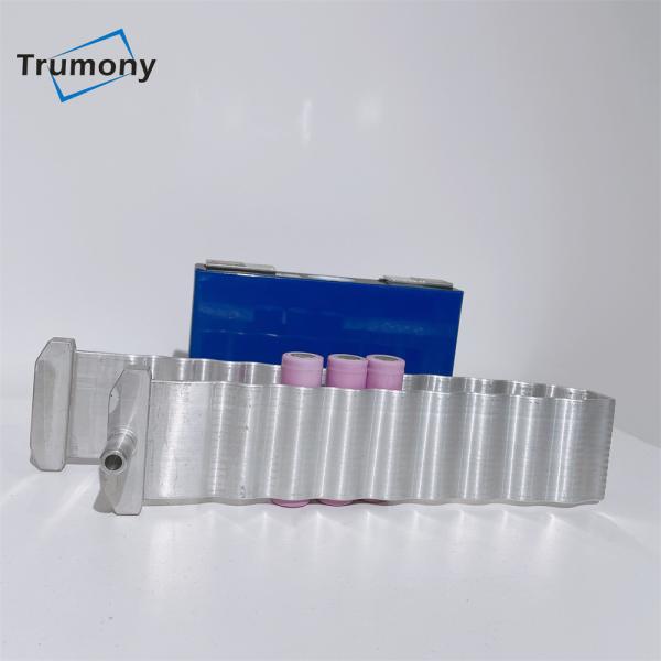 Buy Lithium Ion Battery Cooling Ribbon Microchannel Multiport Tube For EV Cars at wholesale prices