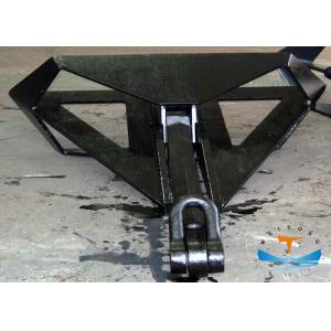 Marine Boat Delta Flipper Anchor , Offshore Navy Stockless Anchor With High Holding Power
