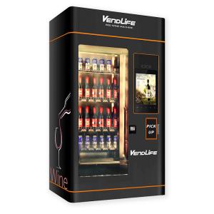 DEX Wine Bottle Vending Machine , 550kg Champagne Vending Machine