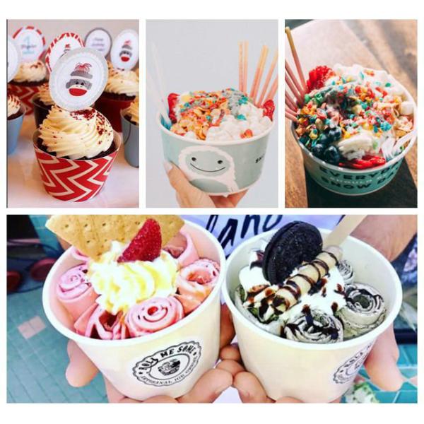 250g + 20g PE Coated Food Grade Paper For Ice Cream Industry 