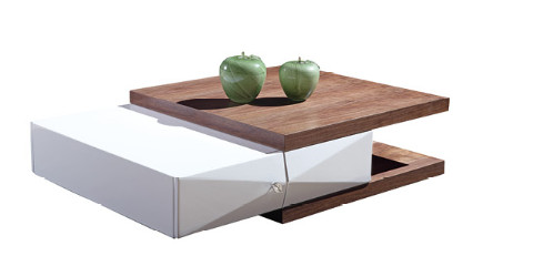 Buy Modern living room rectangle coffee table with drawers at wholesale prices