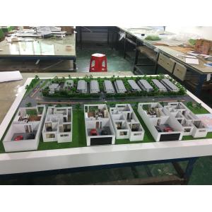 Abs Plastic / Acrylic Square House Interior 3D Model With Model Trees