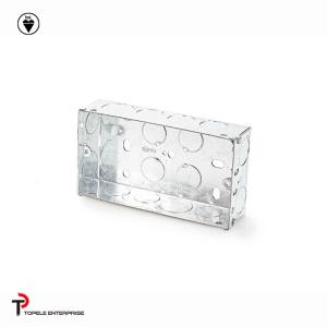 BS4662 GI Switch One Gang / Two Gang Electrical Boxes And Covers, GI Conduit