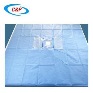 PP PE Ophthalmic Surgical Drape Sterile Towel Wth Double Pouch Blue