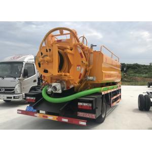 RHD 5m3 Vacuum Sewage Suction Truck With Jurop Vacuum Pump
