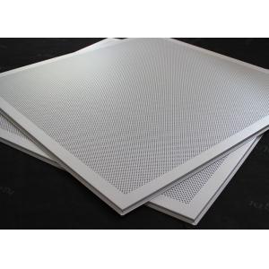 T 15 Matched 595x595mm Aluminum or Steel Lay in Ceiling Tiles Perforated or