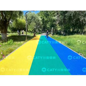 Customized Quick-Install Semi-Prefabricated Rubber Roll Sandwich Athletics Track