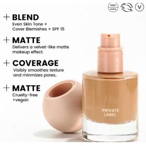 OEM ODM Private Label Liquid Foundation Custom Makeup Manufacturers