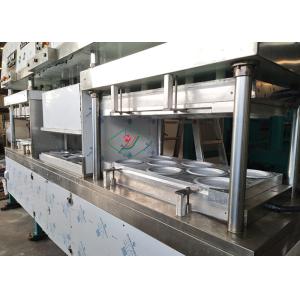 Semi - Automatic Stainless Steel Pulp Molding Equipment For Plates / Bowls /