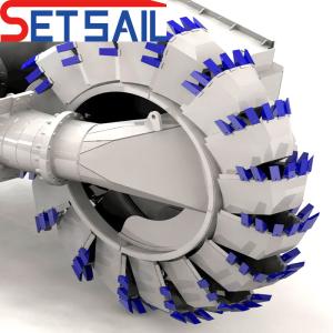 Booster Station Wheel Bucket Cutter Suction Sand Dredger with Estimated Delivery