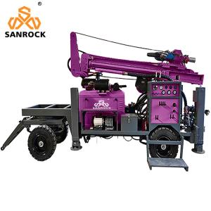 Hydraulic Water Well Drilling Equipment for Trailer Mounted 3m Drill Pipe Length