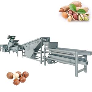 Nut Processing Apricot Kernel Cracking Shelling Machine Almond Shell Separating
