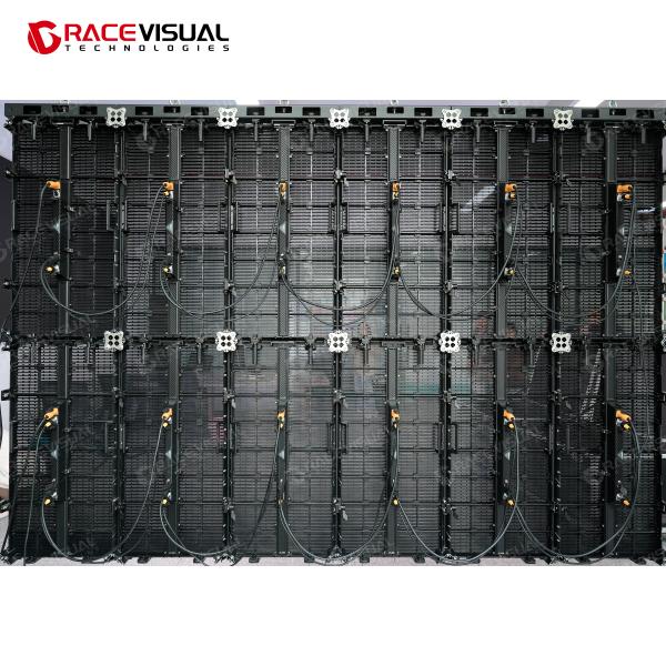 Buy High-Transparency Outdoor Rental LED Screen with 5500nits Ultra-Brightness and Tool-Free Front/Rear Maintenance at wholesale prices