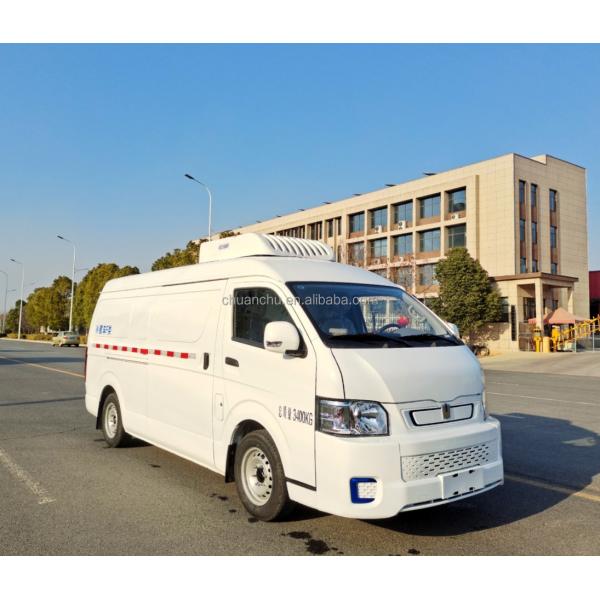 Geely E6 Pure Electric Refrigerated Truck 5 Square Fresh Food Cold Chain Truck for Bread Type Energy Green