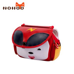 Nohoo new product nursery school neoprene and PU shoulder children backpack