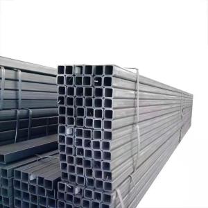 Square Galvanized Steel Pipe Seamless Hot Dip Rectangular Steel Construction