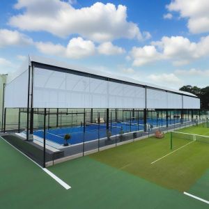 ​Stormproof Padel Court Cover with Custom Design