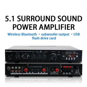 KTV Home Theatre System Professional Amplifier Board with 2 Mic Inputs and LDZS