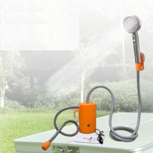 Outdoor Shower Rechargeable 4400mAh Battery Powered Shower Pump for Hiking