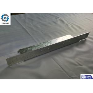 Electro Galvanized Precision Sheet Metal Fabrication Parts Metal Z Shaped