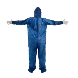 PE Disposable White Overalls , Full Body Disposable Coveralls OZONE
