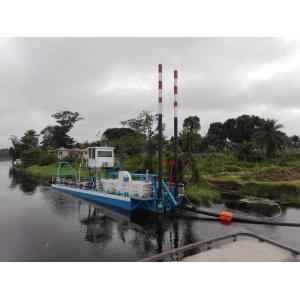 Diesel 1800m3/H Gold River Dredger 15m Hydraulic Driven