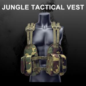 Quality Custom Wholesale High Quality Jungle Tactical Training Breathable Nylon Fully Detachable Vest for sale