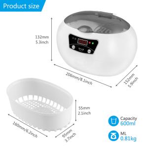 China L150*W95*H45mm 42kHz Ultrasonic Jewelry Cleaning Machine on sale