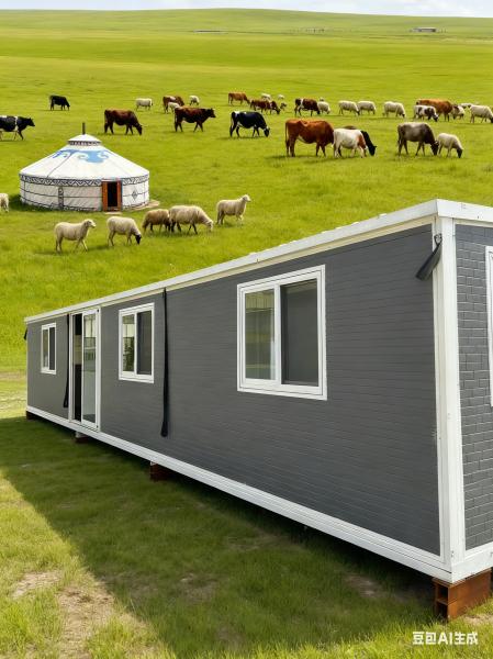 Easy Installation 40ft Expandable Container Home with 72 Square Meters Large