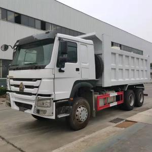 Durable Sinotruk Howo 6x4 Dump Truck 371hp With Overturning Body Platform Euro 2