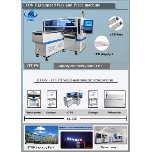 smt chip mounter led chip smd mounting machine with magnetic linear motor