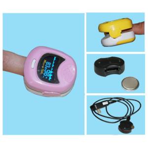 Pediatric Pink Fingertip Pulse Oximeter with LED Display FDA approved