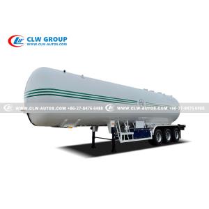 China 49.6CBM LPG Transport Tanker Propane Delivery Trailer on sale