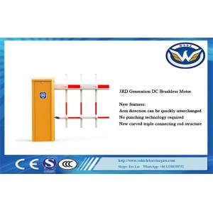 Automatic Swing Out Arm Remote Control Parking Barrier Gate With 6m Arm