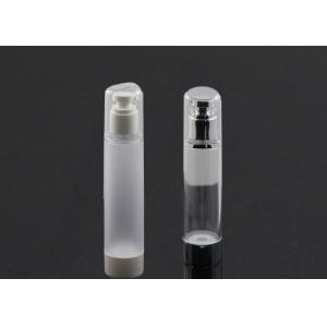 Quality Cosmetic Packaging Bottles 80ml / Airless Cosmetic Bottles With Pump Head for sale