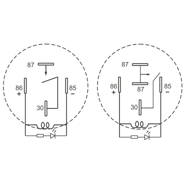 Fan Relay 12V 100A 5 Pin European Peugeot 405 Pride relay 9458628780