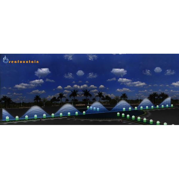 Morden ss304 floor water fountain