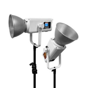 China Professional 600W dual-color temperature LED photography light 2700K-6500K color temperature suitable for studio shooting live streaming and YouTube content creation on sale